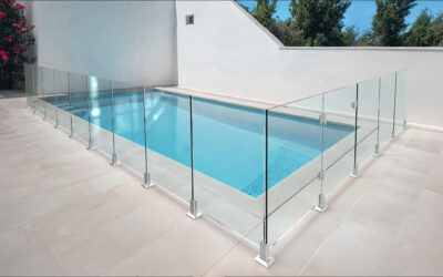 Herrajes para vallas de piscina y barandillas, seguridad y estética