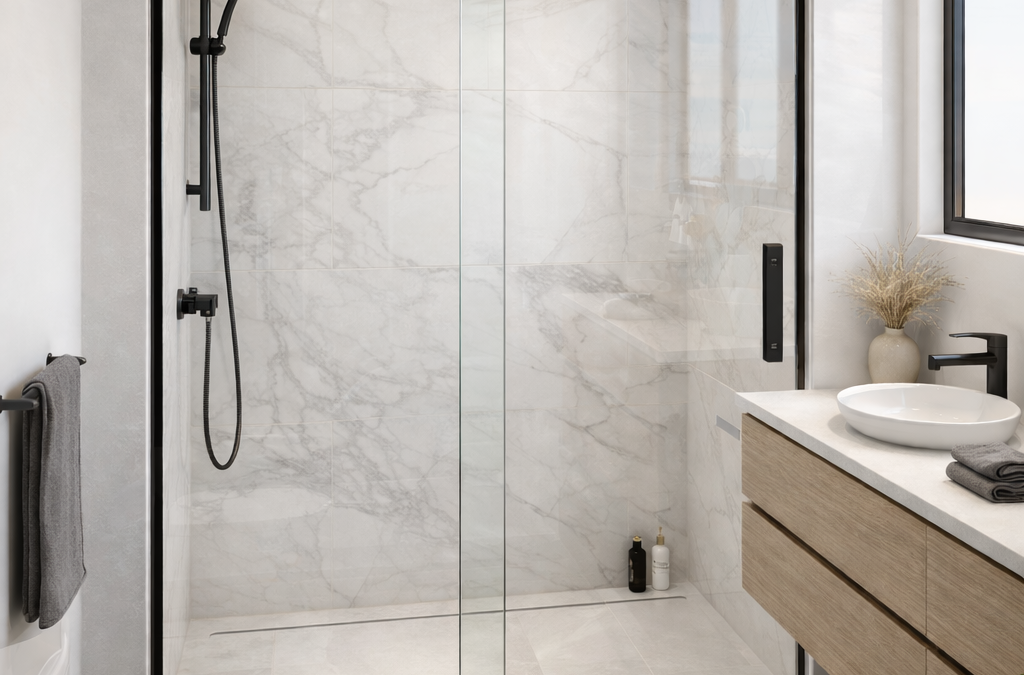 Herrajes para mamparas de ducha: guía para elegir bisagras, barras, tiradores y cierres